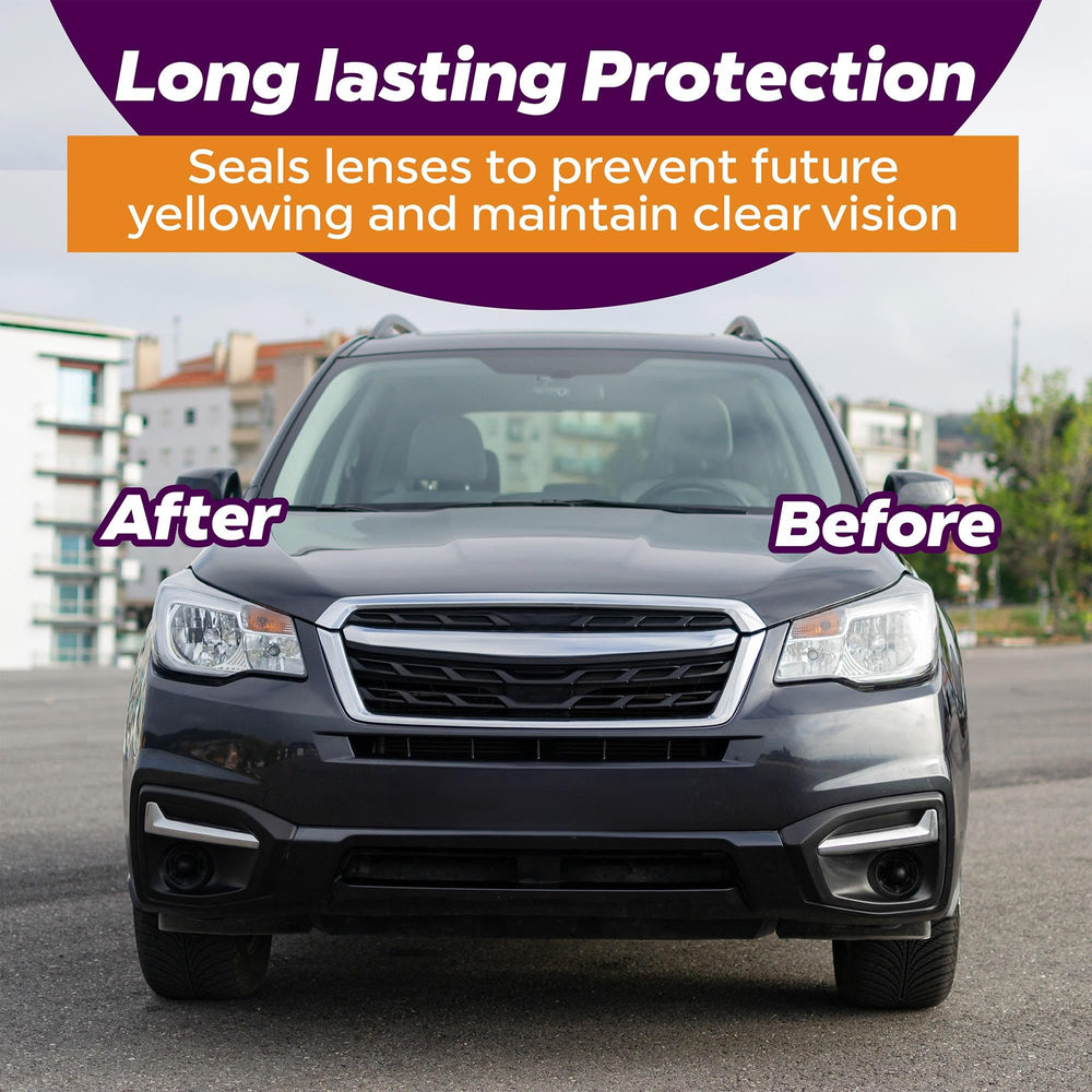 Clear Lights Tech finished lens reflecting light to show polished clarity benefit