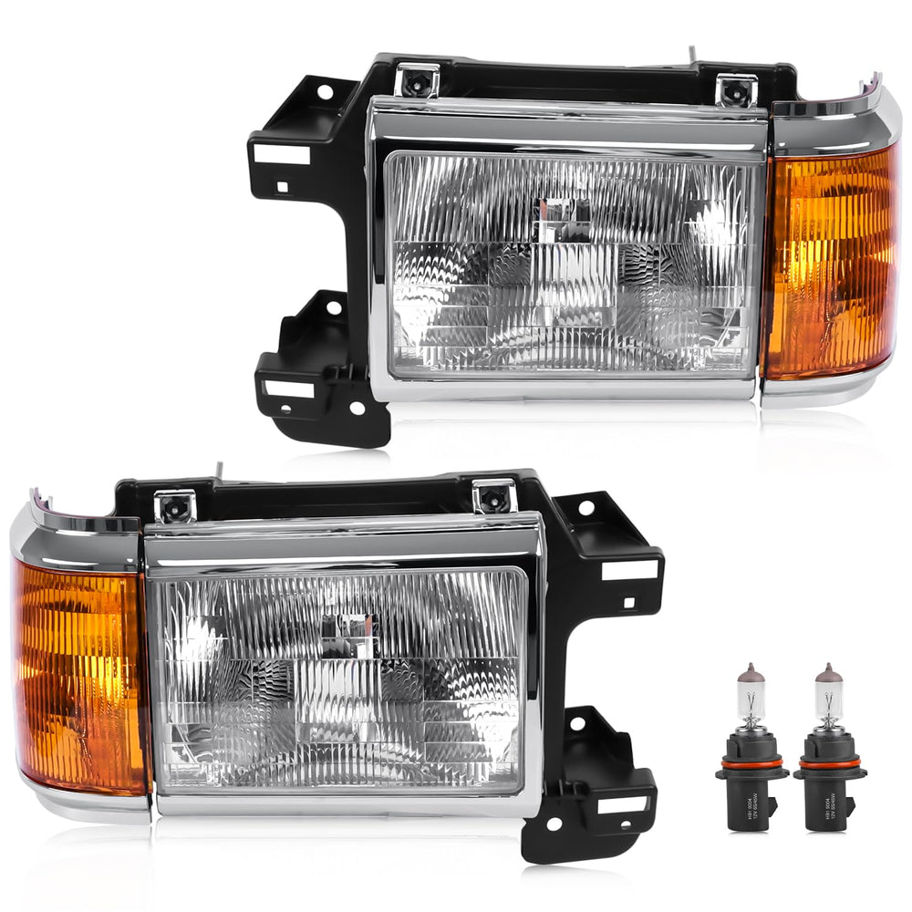 CLERYYE front assembly pair showing chrome finish for restored factory look