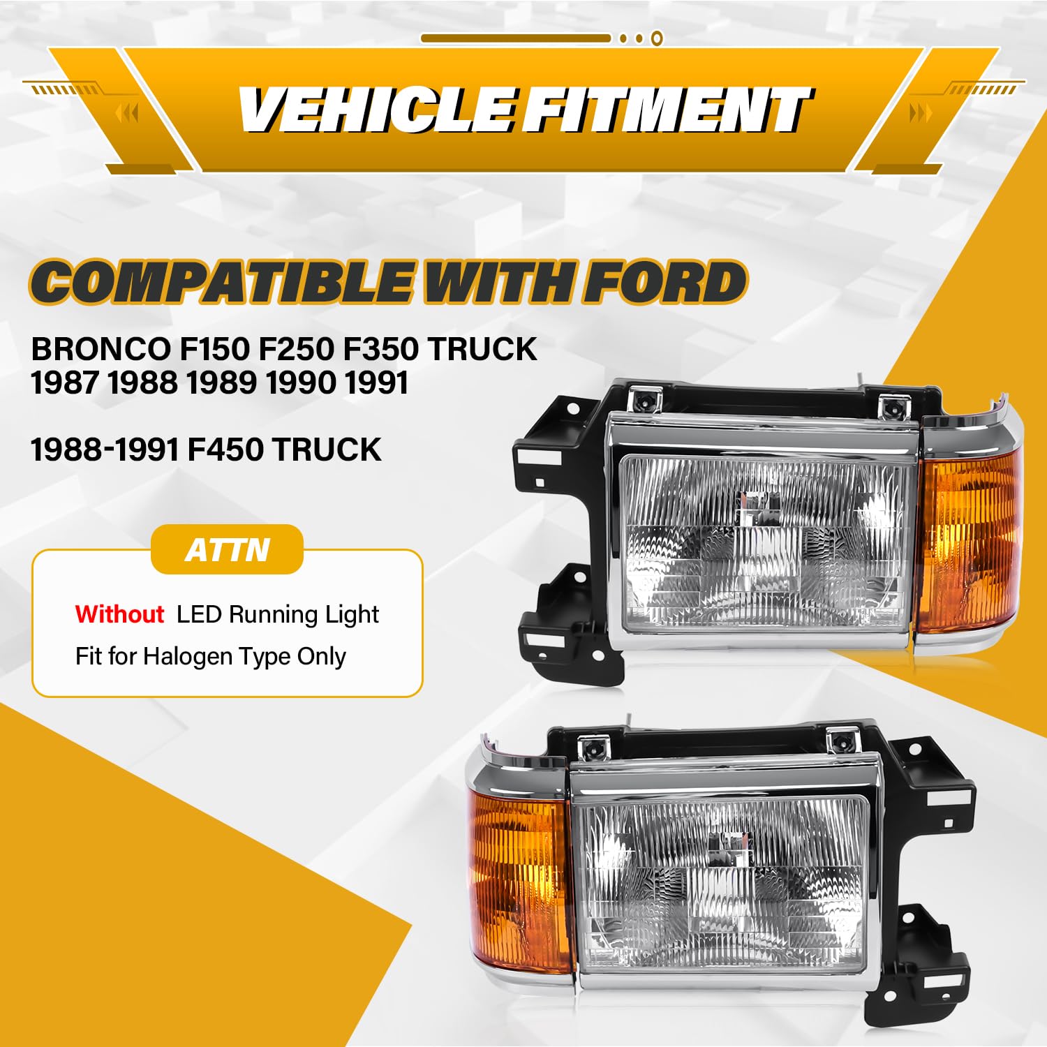 CLERYYE installed on Bronco demonstrating correct fit and improved appearance
