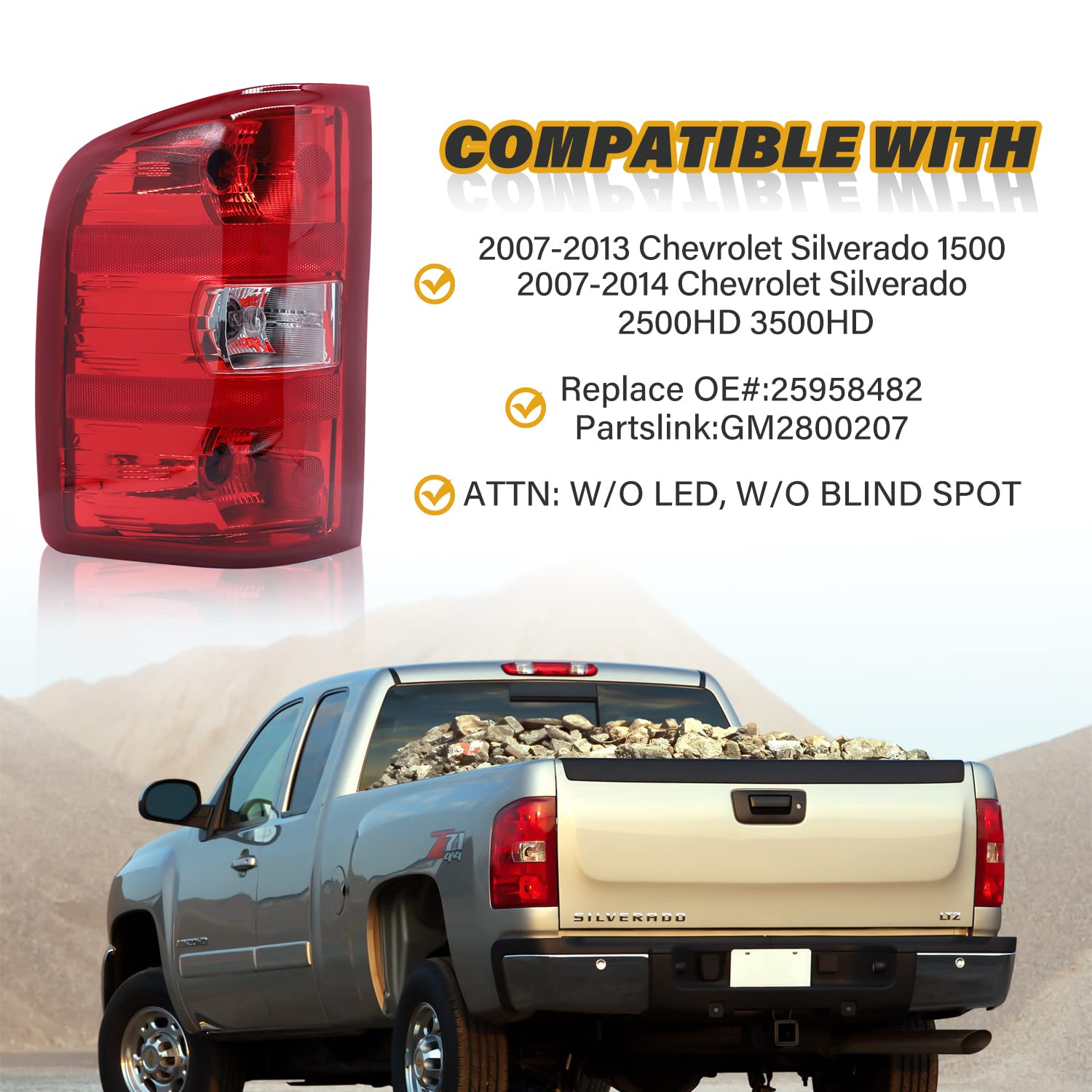 CLERYYE bulbs and socket detail showing included high-intensity lamps for visibility