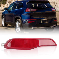 Clidr left reflector front view shows clean OEM look and easy replacement benefit