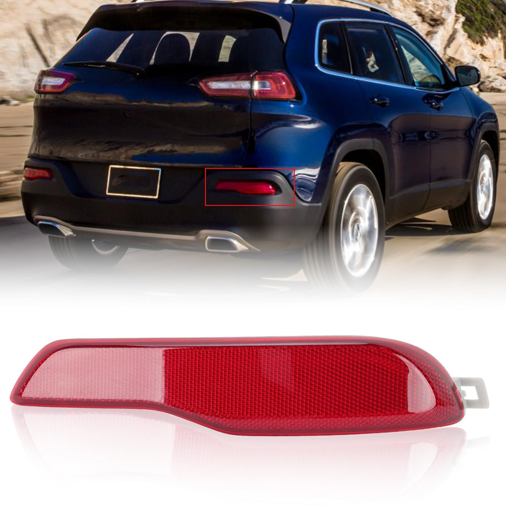 Clidr passenger-side reflector front view showing exact fit