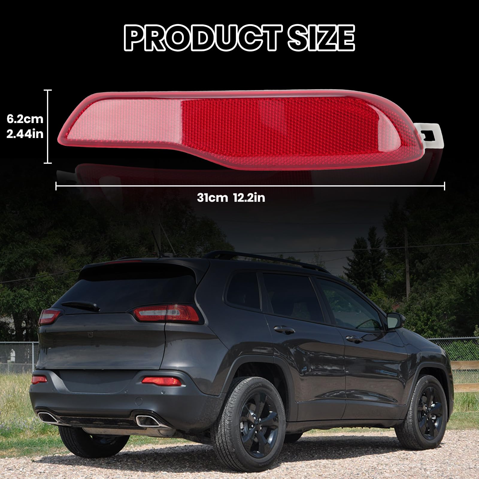 Clidr reflector mounting points and seal for waterproof protection