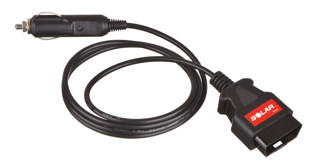 Clore Automotive ESA30 front view plugged into OBD-II port preserving settings