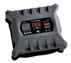 Clore Automotive PL2320 front panel showing controls and indicators for easy operation