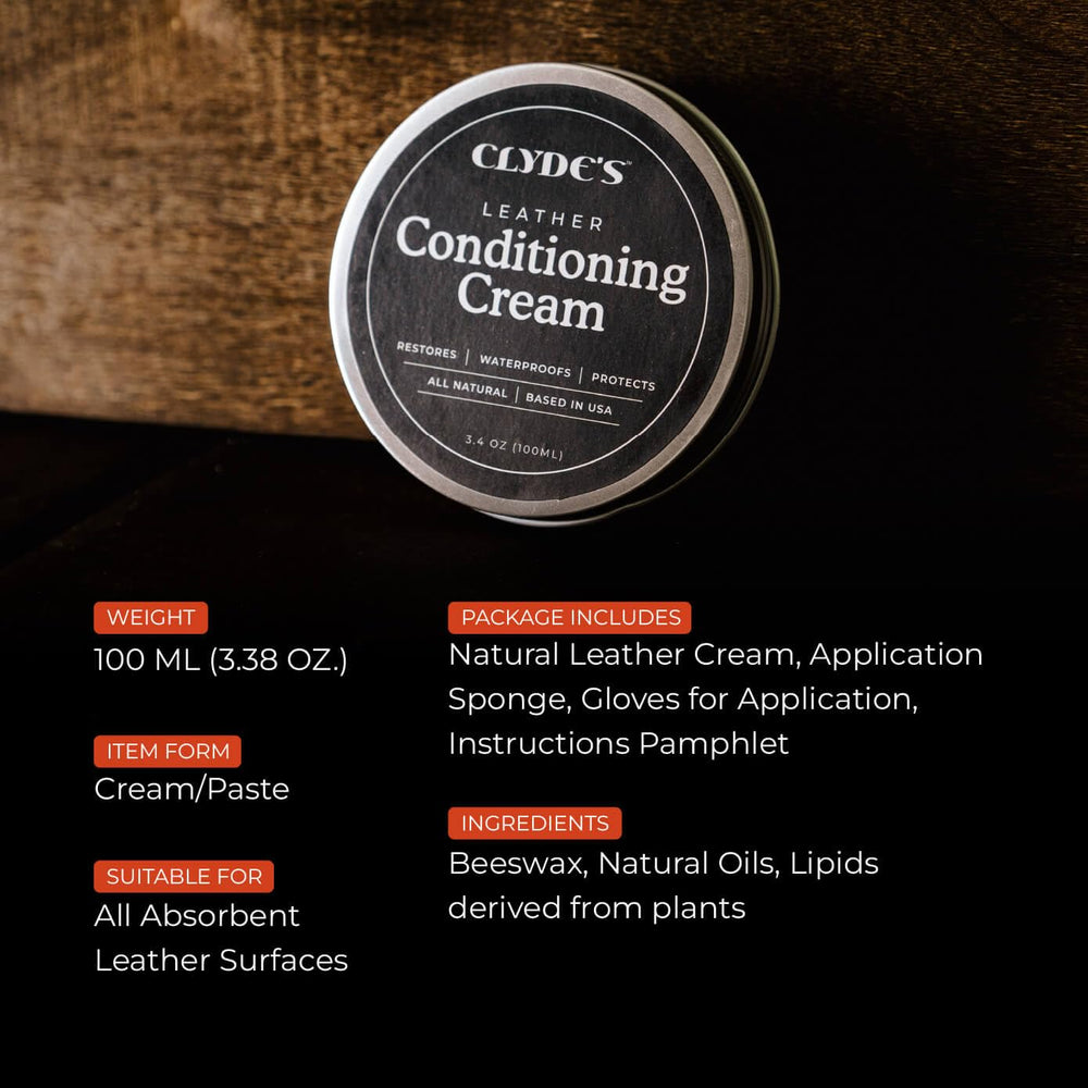 flatlay of Clydes cream with beeswax and seed oils illustrating natural ingredients