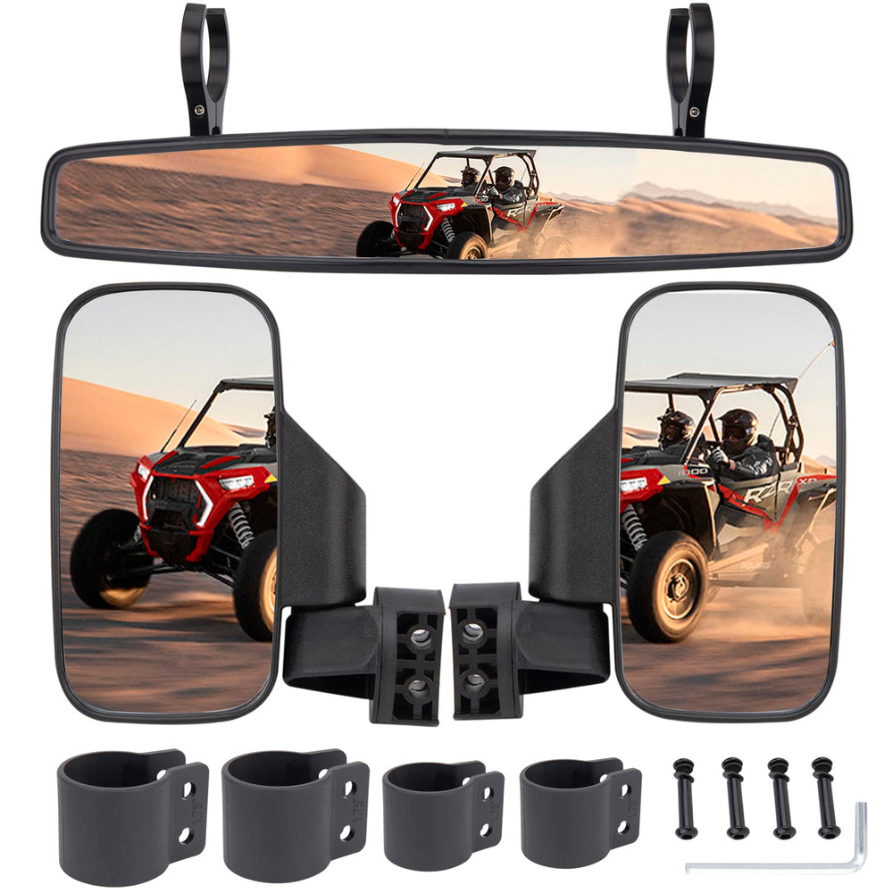 CMOOD front view showing mirror face and wider viewing area benefit