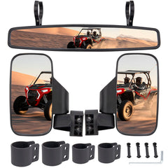 CMOOD front view showing mirror face and wider viewing area benefit