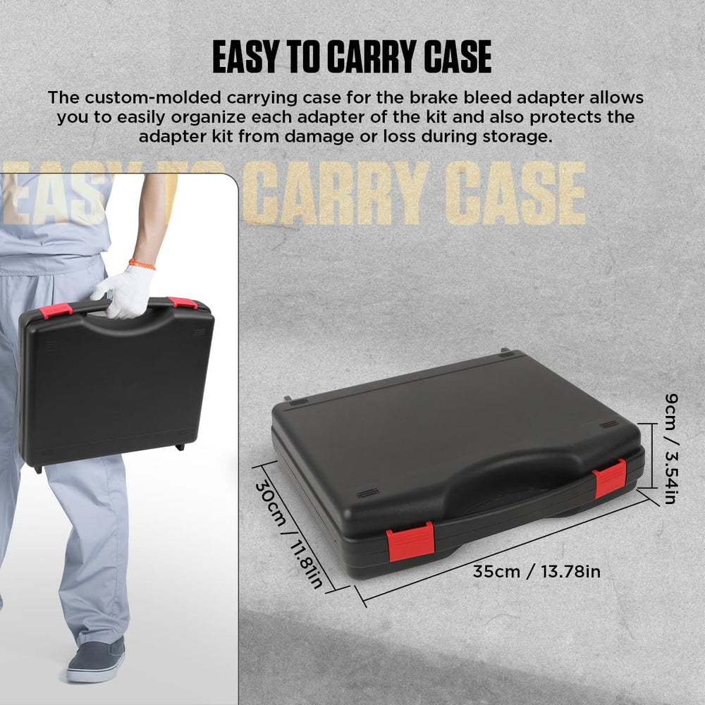 CMTOOL kit packed inside molded hard case for protected storage and transport convenience