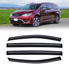 CMVT Auto front package showing all four dark-smoke visors and benefits