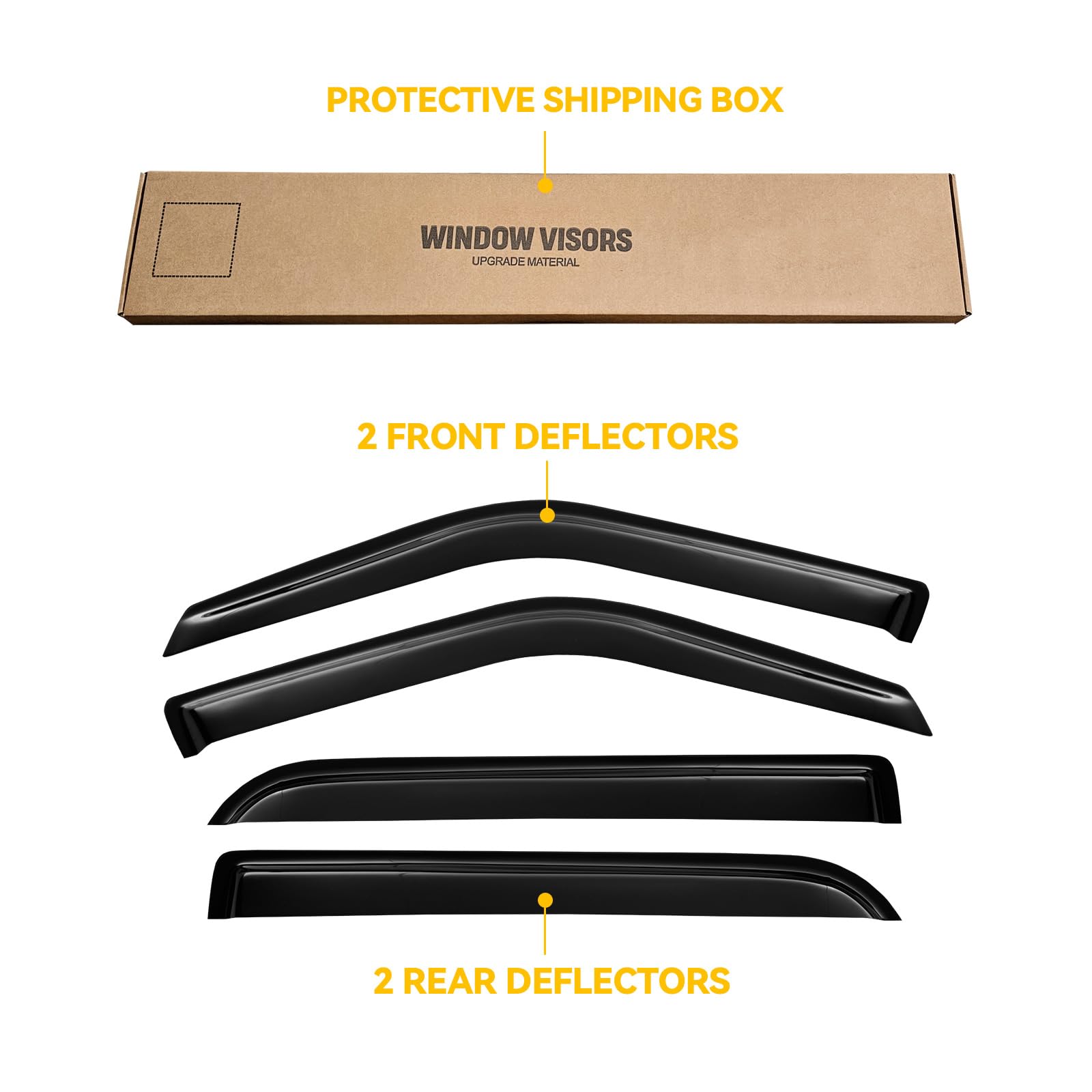 CMVT Auto vehicle exterior lifestyle shot enhances sleek dark-smoke look