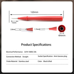 CNHIDEE flat blade tip close-up for secure access in recessed terminals