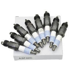 CNPAPC iridium spark plug closeup highlighting fine electrode and long life benefits