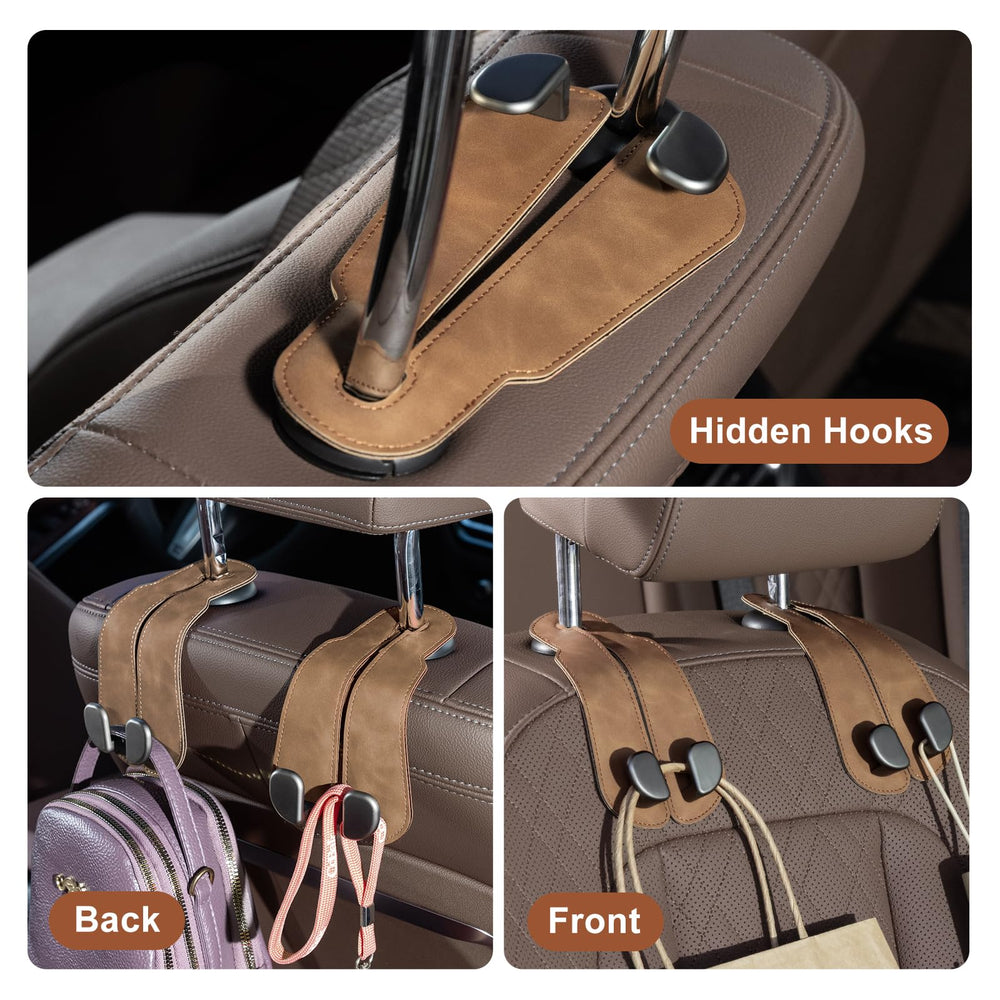 CoBak lifestyle interior shot showing organized car cabin and easy access to bags