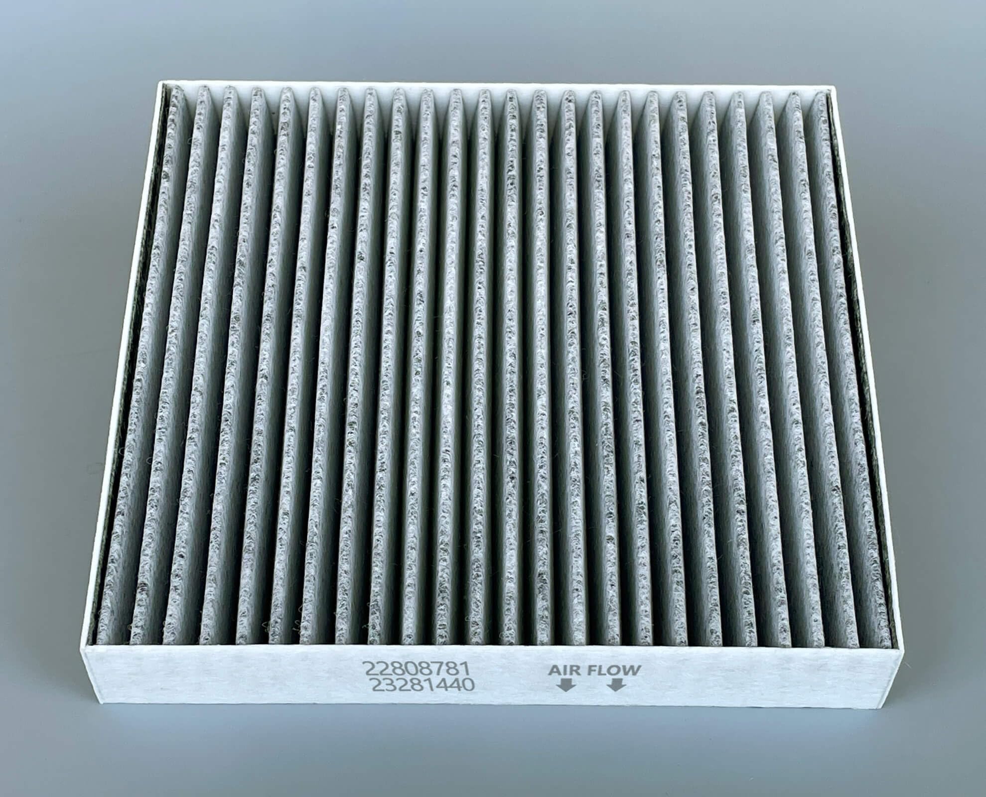 COCOAUTO filters beside ruler showing exact fit for easy replacement