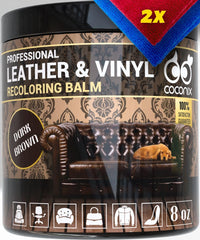 COCONIX product packaging showing dark brown balm and benefits