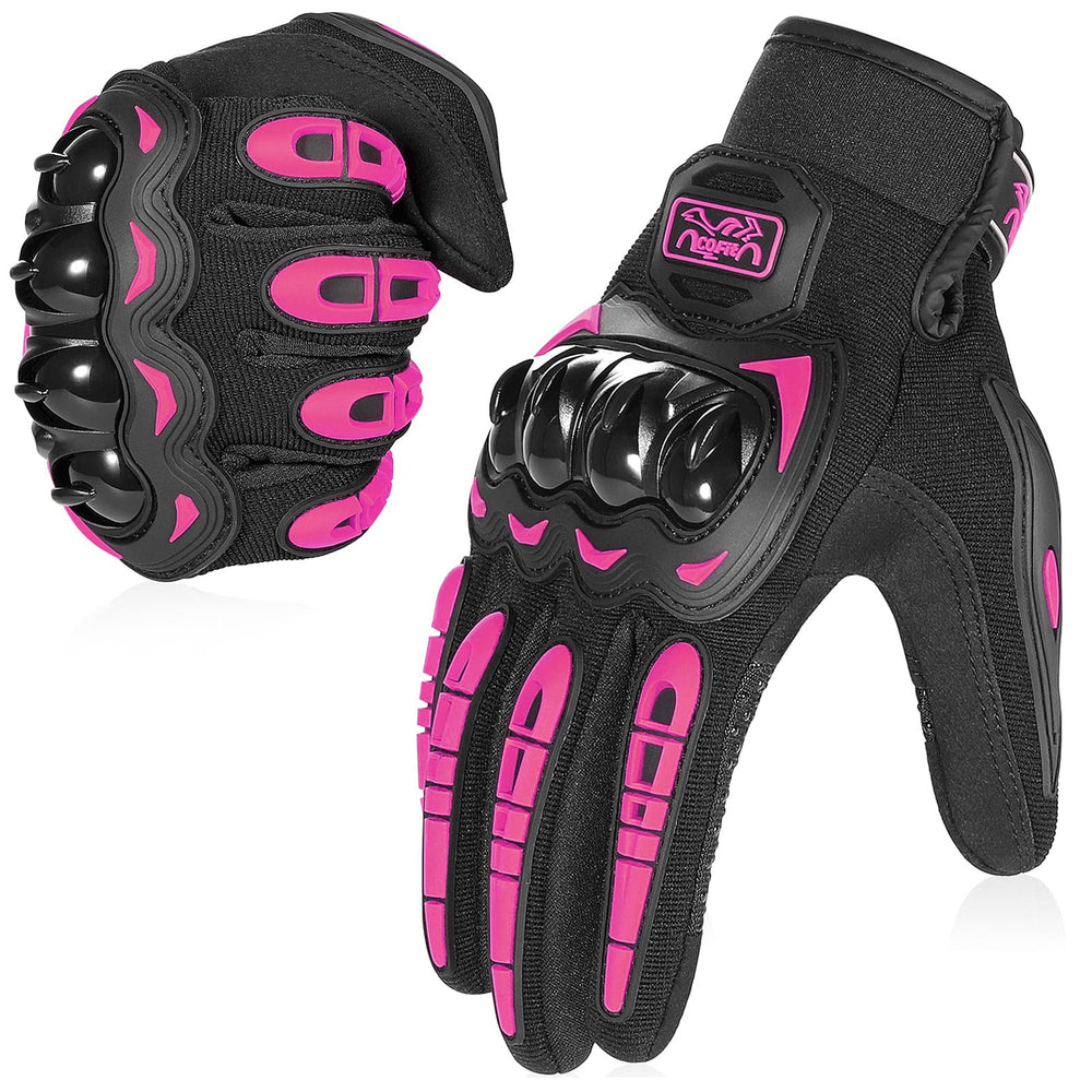COFIT gloves front view showing pink design and full-hand protection