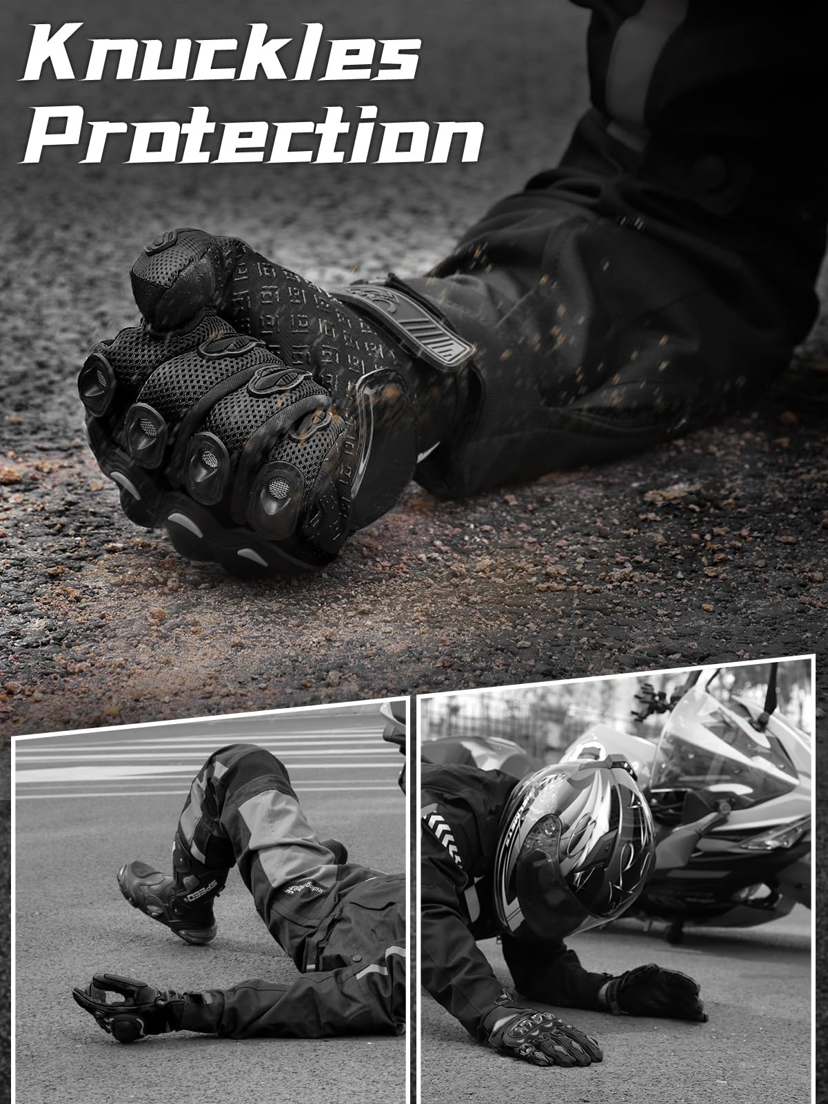 COFIT gloves worn by rider on bike showing comfort during commute