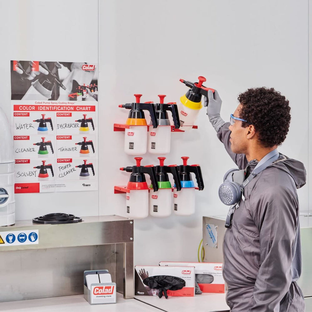 Colad sprayer on workshop bench demonstrating portability and daily use durability