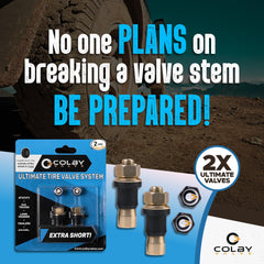 Colby Valve close-up of metal threads showing precision fit and durability