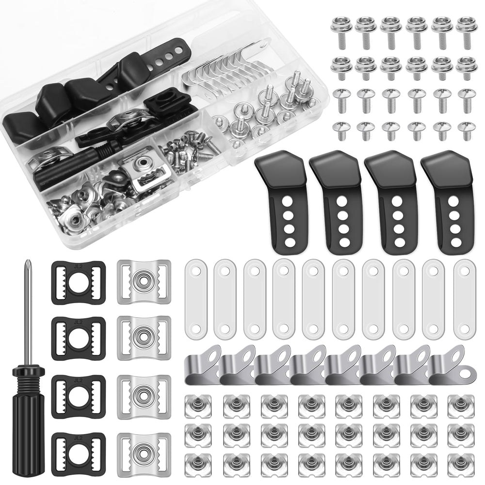 Coldairsoap front view of 81pcs kit showing contents for quick repairs