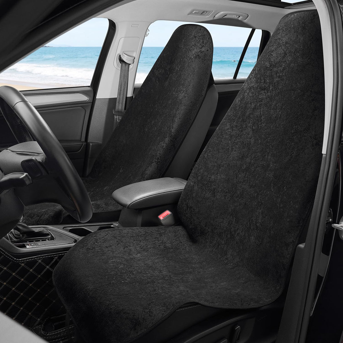 COLINOO front seat full view showing coverage and quick protection