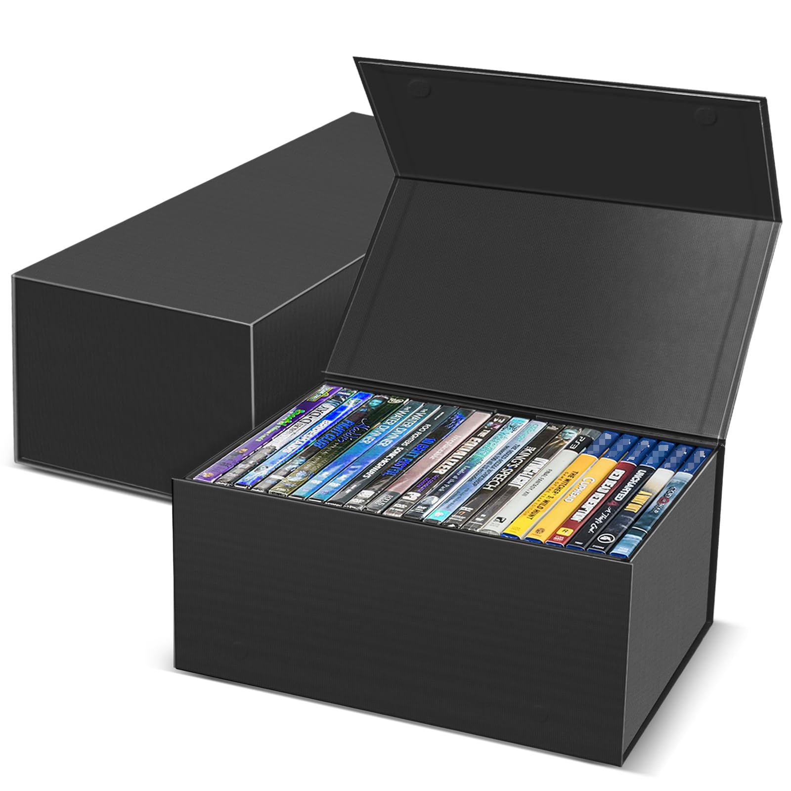 CollectHall front view showing two closed boxes and neat storage benefit