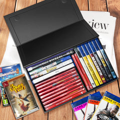 CollectHall open box with steelbooks inside showing organized protection