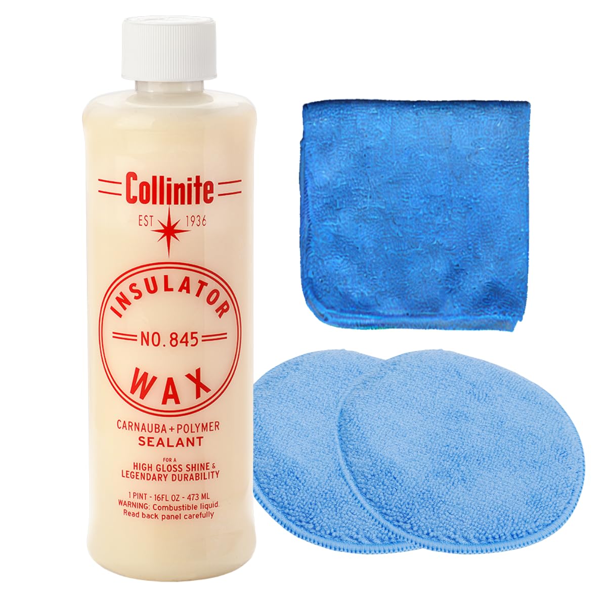 COLLINITE jar front label showing product name and clear branding benefit