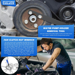 CoLuck pulley holder bar detail showing strong mounting and fit