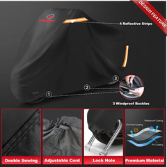 M COMNOVA OUTDOORS lock hole and adjustable strap for secure fastening