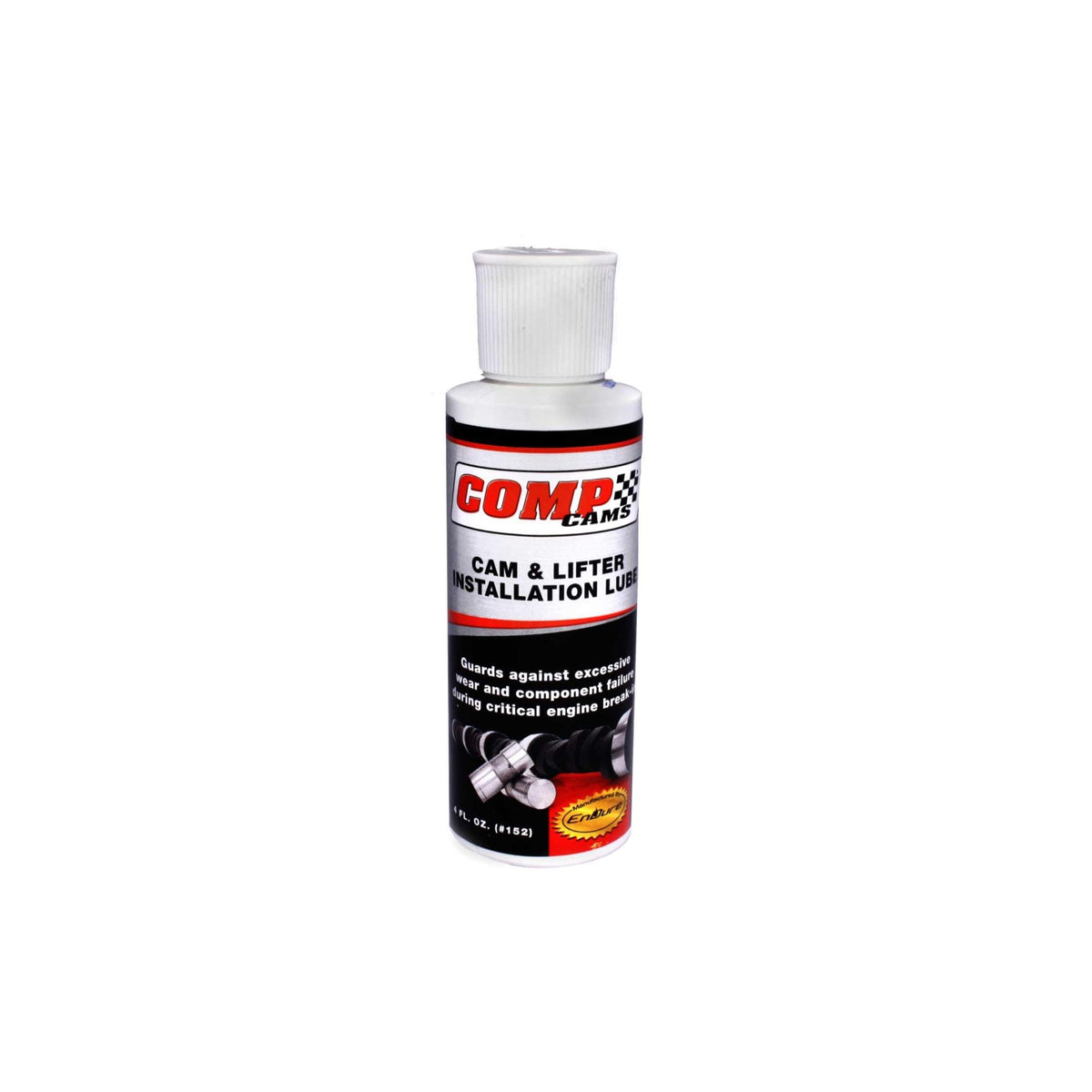 COMP Cams 153 front label shows product name and 8 oz size for easy identification and correct ordering