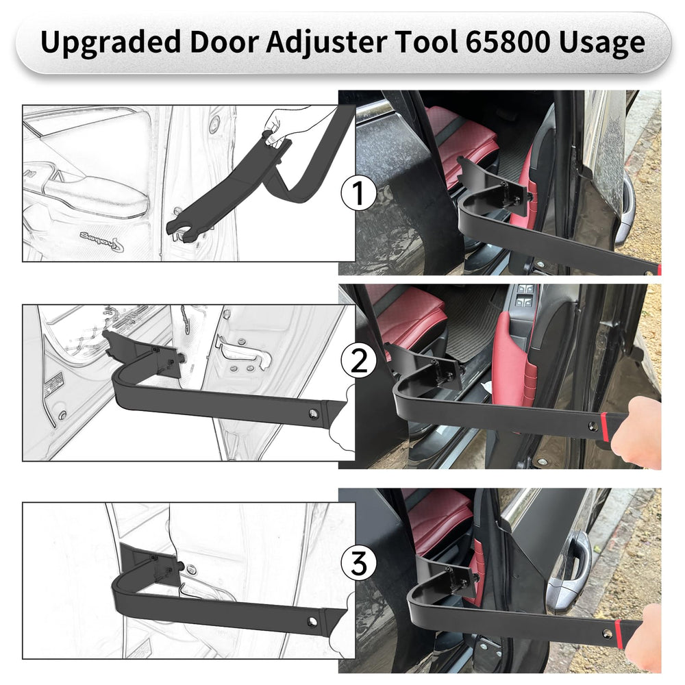 CONGKAILU tool pin engaged in door latch showing secure adjustment fit