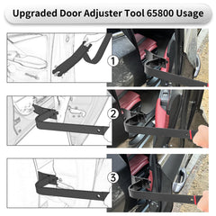 CONGKAILU tool pin engaged in door latch showing secure adjustment fit