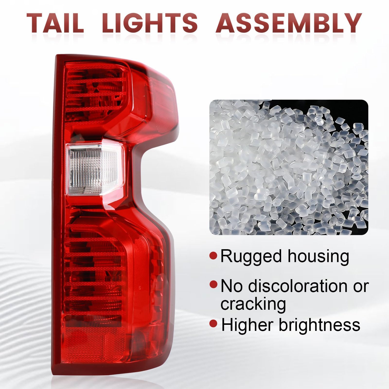 CONLLCON tail light beside ruler showing exact scale for fit confirmation