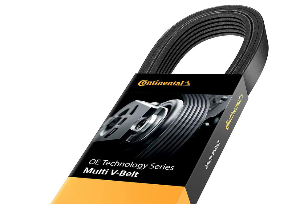 Continental 4060827 front view showing belt ribs and fit for reliable replacement