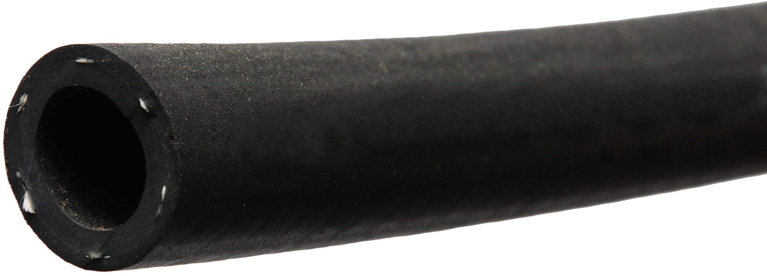 Close-up of hose end showing nitrile tube and CPE cover, Continental quality for leak resistance