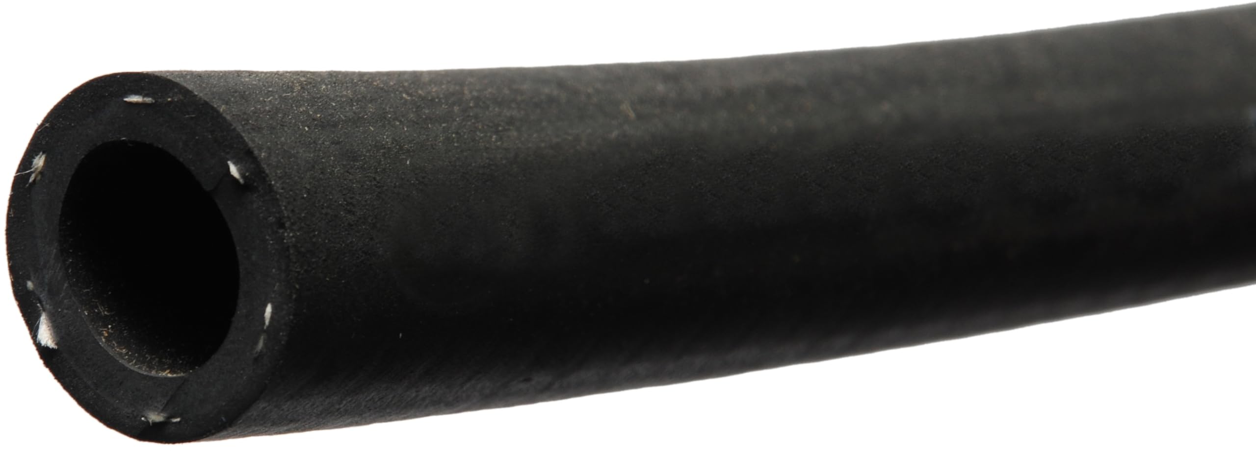 Hose routed in an engine bay as a fuel return line, Continental hose improving tidy installation