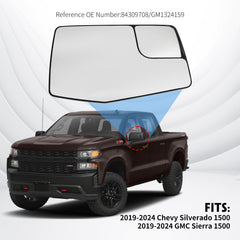 Convitex mirror with ABS backing plate detail for secure mounting benefit