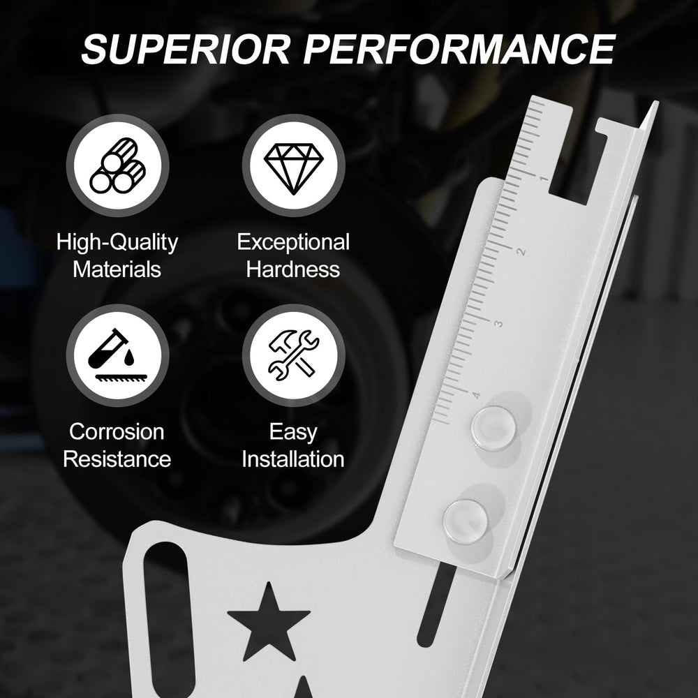 COOLWOLF adjustable magnetic gauge tool close-up enabling precise height and angle control