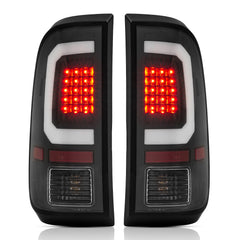 corkiauto clear lens tail lights front view showing modern look and improved visibility