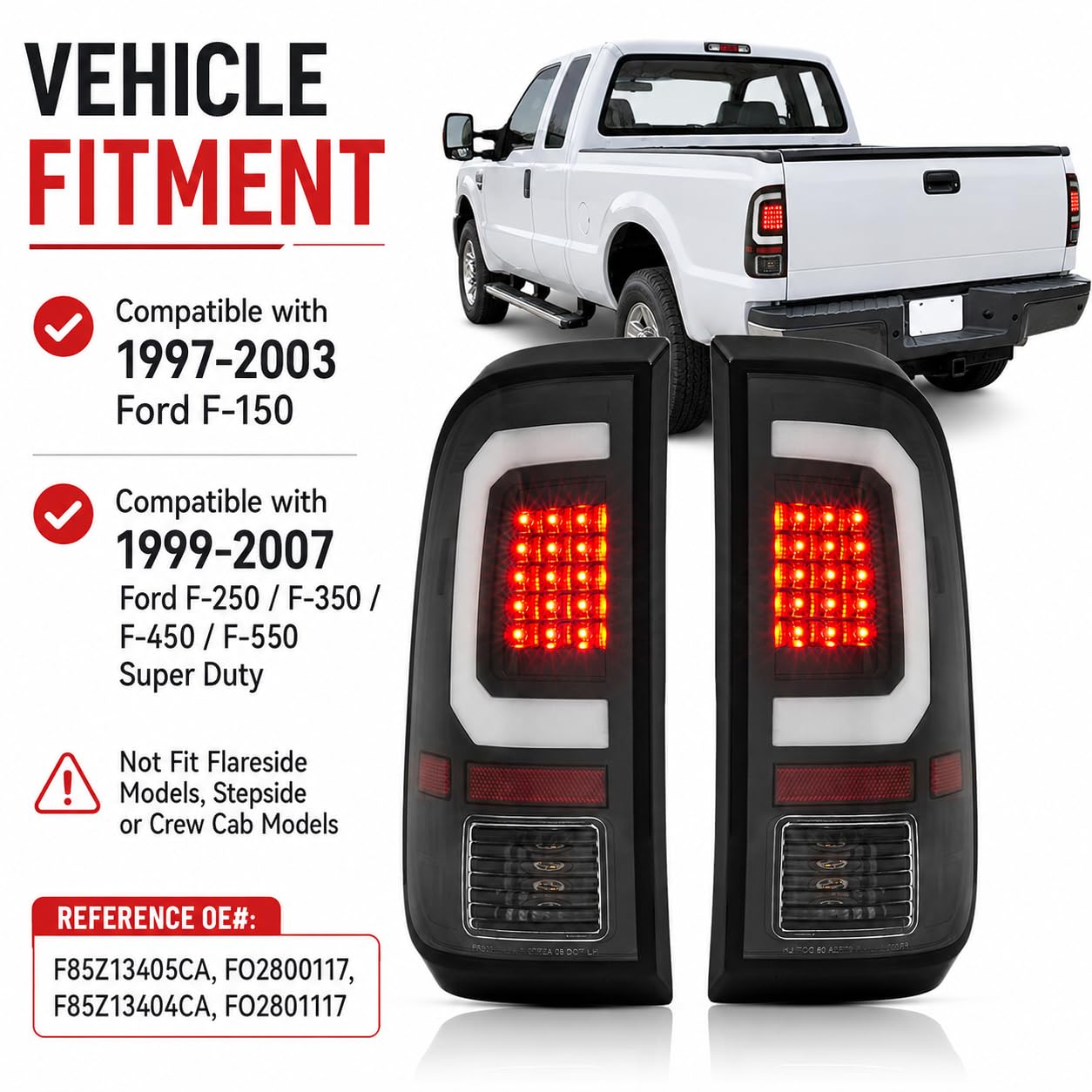 corkiauto tail light close-up of LED array illustrating brighter signal performance