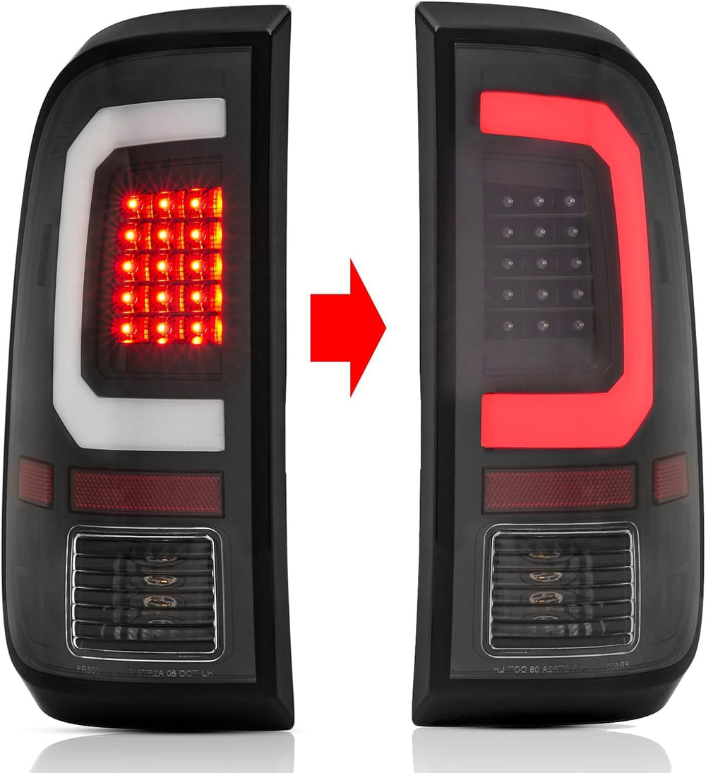 corkiauto tail lights on truck at night showcasing clearer signals and enhanced safety