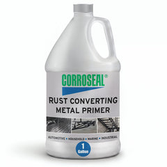Corroseal front gallon container showing label and product use benefits