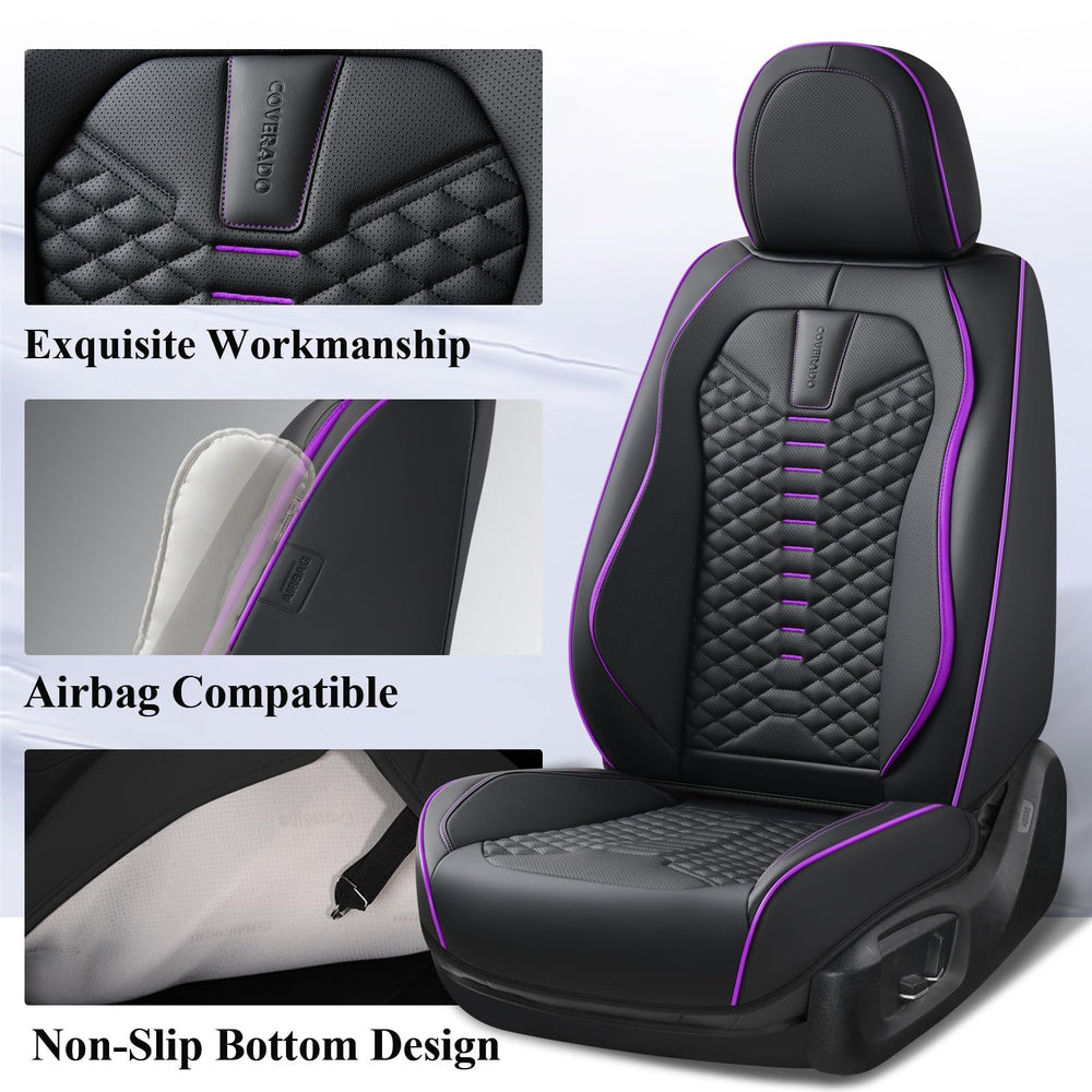 Coverado full back seat view showing uniform coverage and style