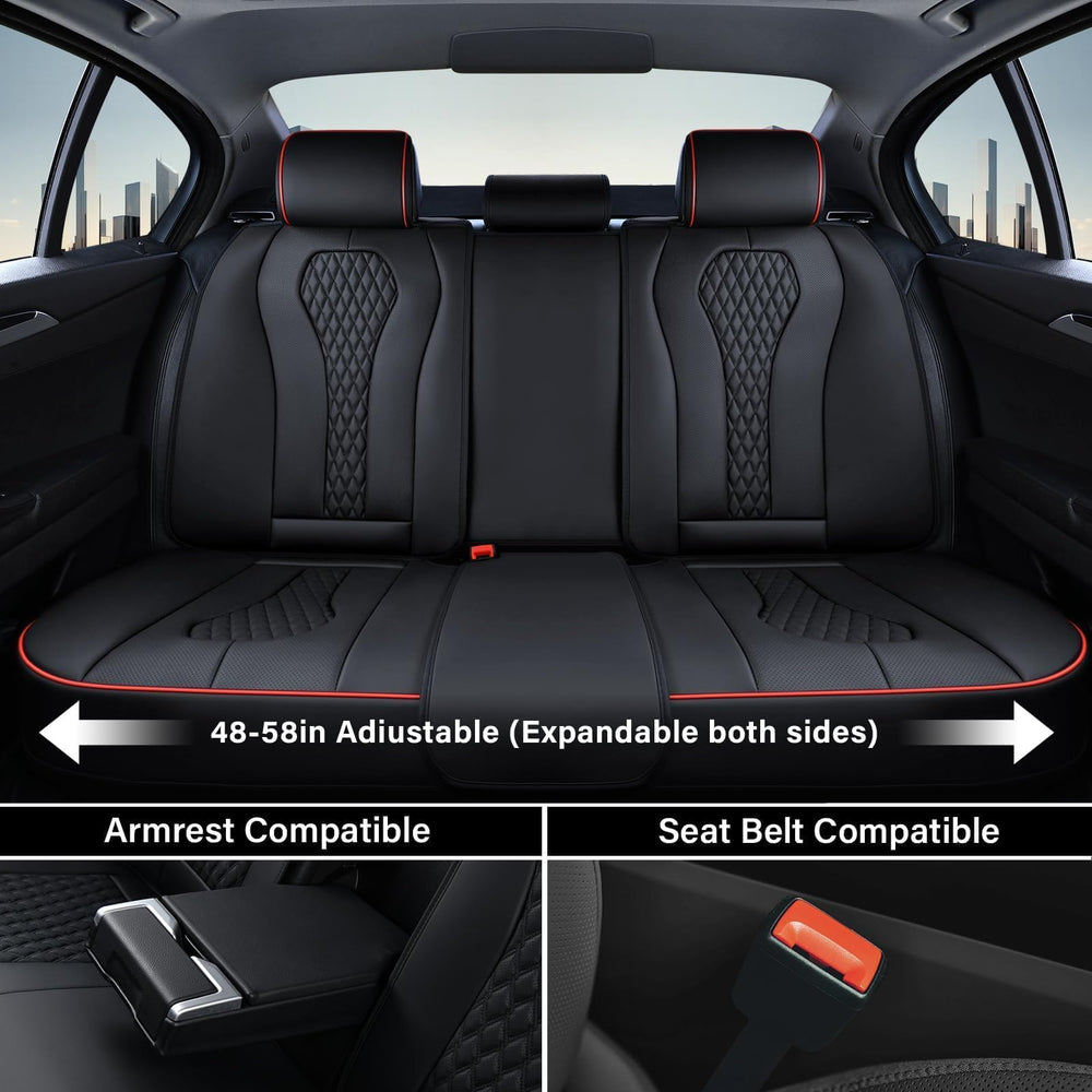 Coverado driver seat stitching detail showing durable seams and refined finish