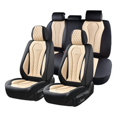 Coverado front seat full view showing beige finish and comfort upgrade