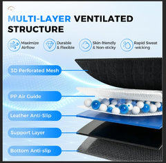 Coverado installed on a car front seat demonstrating stable fit and protection
