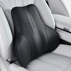 Coverado front view of lumbar pillow showing clean design and immediate support