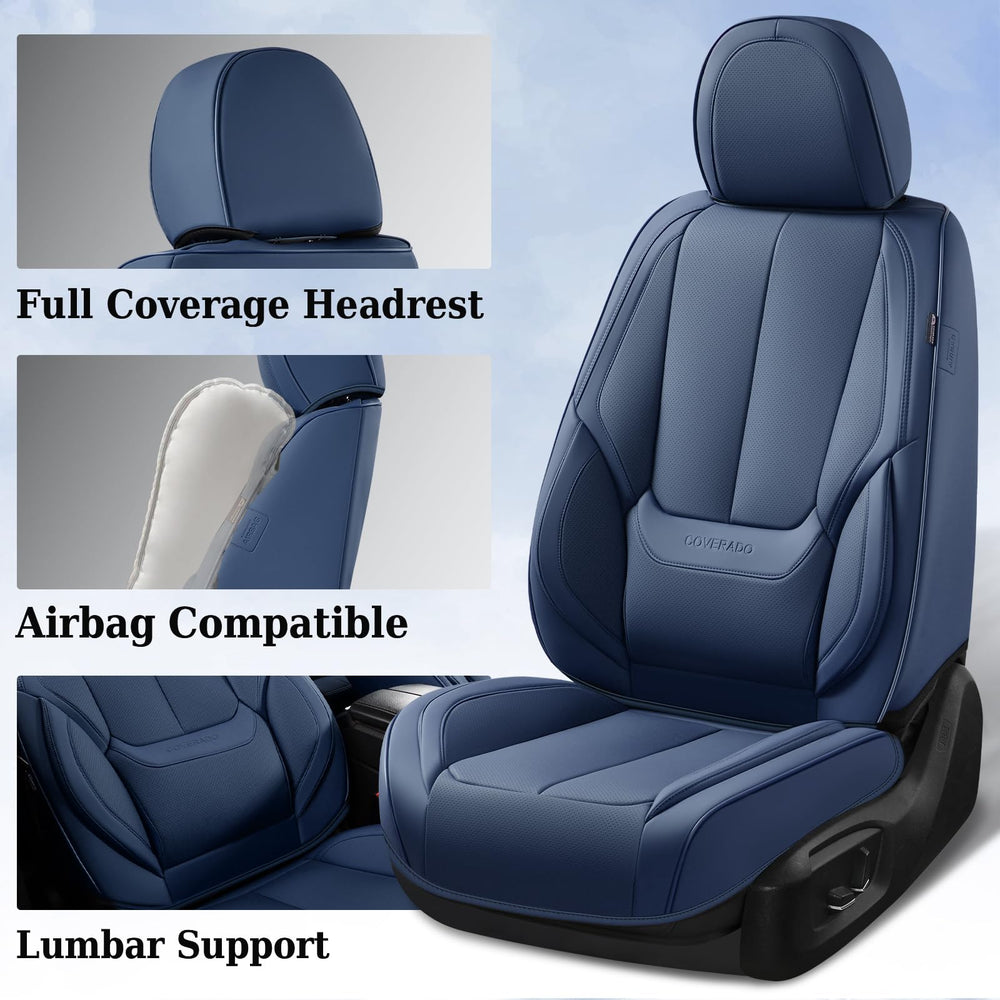 Coverado side airbag cutout detail shows safety-ready design